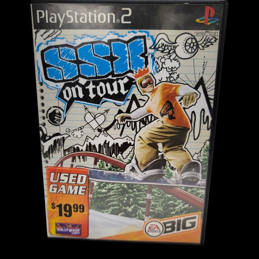 SSX On Tour Sony PlayStation 2 PS2 EA Sports BIG Snowboarding Skiing Game